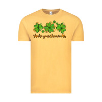 Vintage Mustard shake your shamrocks Vintage Tee - AdoDesignShop