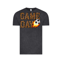 Vintage Black game day soccer Vintage Tee - JahusDesignShop
