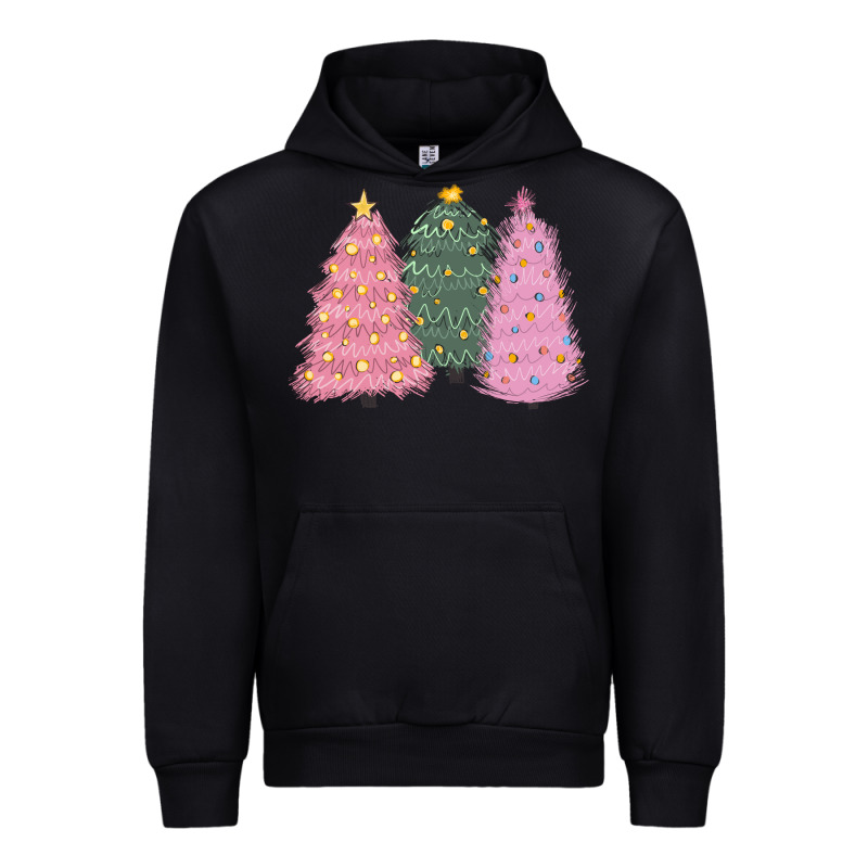 Christmas Trees Urban Hoodie by CowGirlArtShop | Teevron