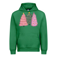 Emerald christmas trees Urban Hoodie - CowGirlArtShop