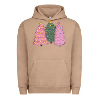 Pigment Burro christmas trees Urban Hoodie - CowGirlArtShop