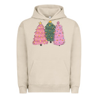 Pigment French Oak christmas trees Urban Hoodie - CowGirlArtShop