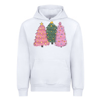 White christmas trees Urban Hoodie - CowGirlArtShop