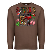 Chestnut santa's favorite rt respiratory therapist Premium Sweatshirt - Jasminsmagicworld