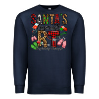 Navy santa's favorite rt respiratory therapist Premium Sweatshirt - Jasminsmagicworld