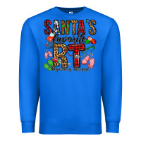 True Royal santa's favorite rt respiratory therapist Premium Sweatshirt - Jasminsmagicworld