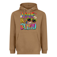 Toasted Coconut love is blind Heavyweight Hoodie - Artiststas