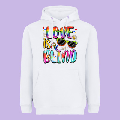 Love Is Blind Heavyweight Hoodie Designed By Artiststas