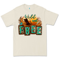 Bone wild and free cowgirl horse desert Premium Tee - Zillion Design Studio
