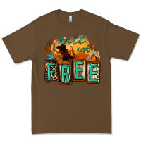 Cacao wild and free cowgirl horse desert Premium Tee - Zillion Design Studio