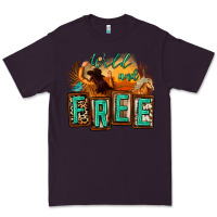 Plum wild and free cowgirl horse desert Premium Tee - Zillion Design Studio