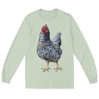 Matcha Dominique Chicken Long Sleeve Tee - LillyAllenDesigns