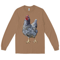 Toasted Coconut Dominique Chicken Long Sleeve Tee - LillyAllenDesigns