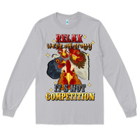 Moon Dust relax were all crazy its not competition Long Sleeve Tee - JahusDesignShop