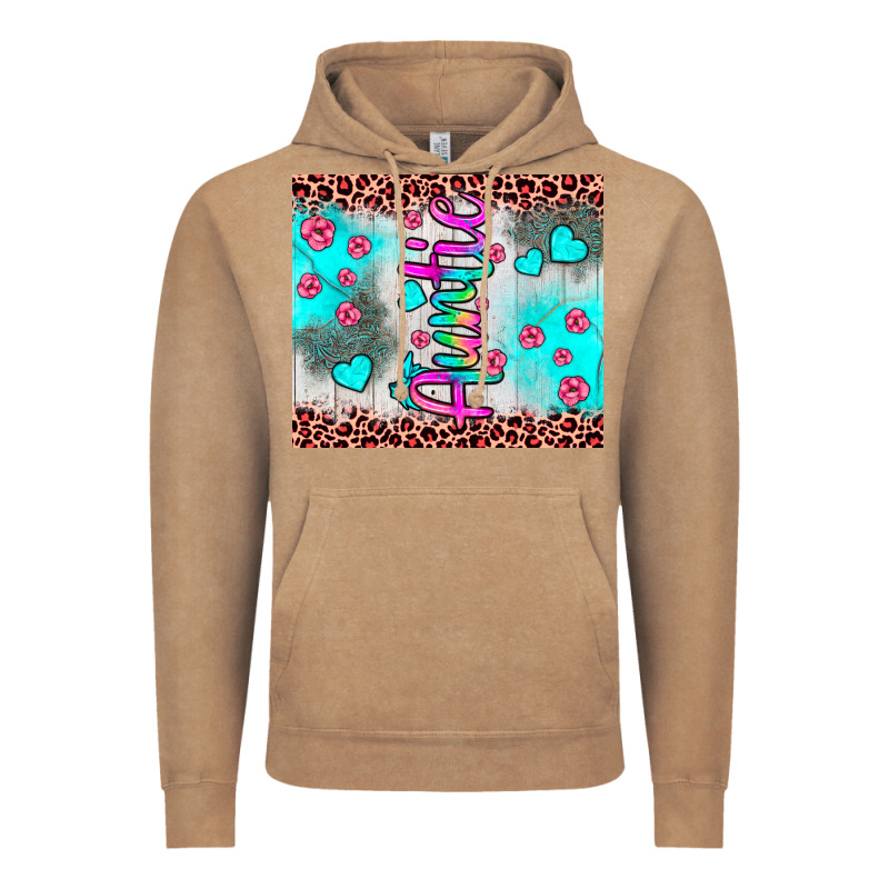 Auntie Leopard Turquoise Vintage Hoodie by JahusDesignShop | Teevron