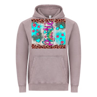 Vintage Zinc auntie leopard turquoise Vintage Hoodie - JahusDesignShop