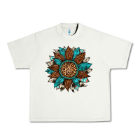 Pistachio gemstone cowhide leopard turquoise sunflower Urban Heavy Tee - Artiststas