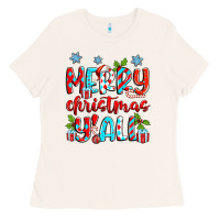 Bone merry christmas y'all Ladies Tee - Zillion Design Studio