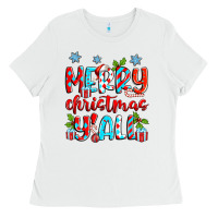 Merry Christmas Y'all Ladies Tee | Teevron