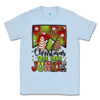 Dusty Blue Christmas tree cake junkie Classic Tee - Jasminsmagicworld