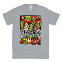 Heather Grey Christmas tree cake junkie Classic Tee - Jasminsmagicworld