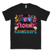 Black ive survived too many storms to be thered by raind Classic Tee - CowhideDigitalArt