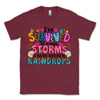 Burgundy ive survived too many storms to be thered by raind Classic Tee - CowhideDigitalArt