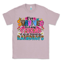 Lilac ive survived too many storms to be thered by raind Classic Tee - CowhideDigitalArt