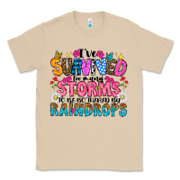 Mushroom ive survived too many storms to be thered by raind Classic Tee - CowhideDigitalArt