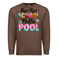 Chestnut bye bye school hello pool Premium Sweatshirt - BarkalooDesign