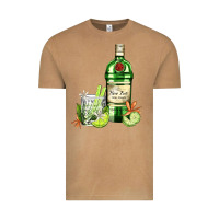 Vintage Camel gin tonic bottle and cocktail Vintage Tee - AdoDesignShop