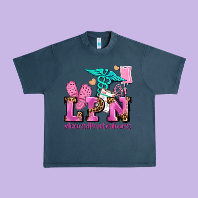 Lpn Licensed Practical Nurse Urban Heavy Tee Designed By Adodesignshop