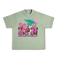 Oil Green lpn licensed practical nurse Urban Heavy Tee - AdoDesignShop