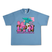 Pebble Blue lpn licensed practical nurse Urban Heavy Tee - AdoDesignShop