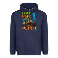 Navy rawr i am one this is how i roll Heavyweight Hoodie - Artiststas