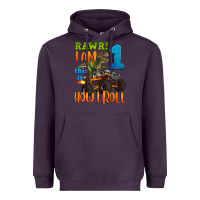 Plum rawr i am one this is how i roll Heavyweight Hoodie - Artiststas
