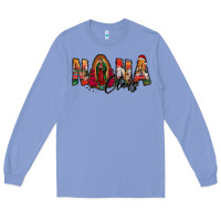 Colony Blue nana claus lady of guadalupe Long Sleeve Tee - Jasminsmagicworld