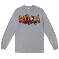 Heather Grey nana claus lady of guadalupe Long Sleeve Tee - Jasminsmagicworld