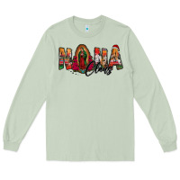 Matcha nana claus lady of guadalupe Long Sleeve Tee - Jasminsmagicworld