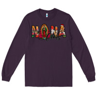 Plum nana claus lady of guadalupe Long Sleeve Tee - Jasminsmagicworld