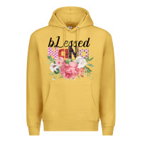 Antique Gold Blessed Nana Gifts for Nana or Grandma Premium Hoodie - Bettercallsaul