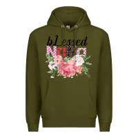 Army Green Blessed Nana Gifts for Nana or Grandma Premium Hoodie - Bettercallsaul