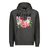 Charcoal Heather Blessed Nana Gifts for Nana or Grandma Premium Hoodie - Bettercallsaul