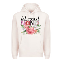 Pale Pink Blessed Nana Gifts for Nana or Grandma Premium Hoodie - Bettercallsaul