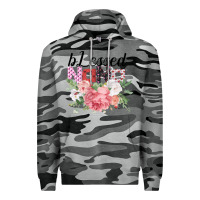 Slate Camo Blessed Nana Gifts for Nana or Grandma Premium Hoodie - Bettercallsaul