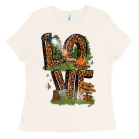 Bone love camping Ladies Tee - texasbilliewilder