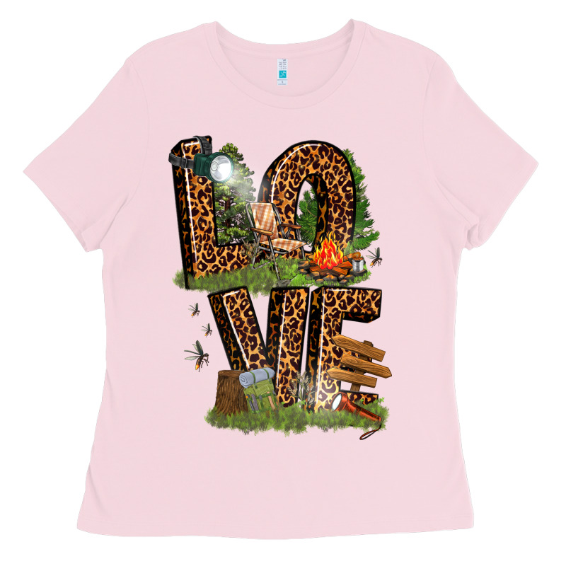 Love Camping Ladies Tee by texasbilliewilder | Teevron