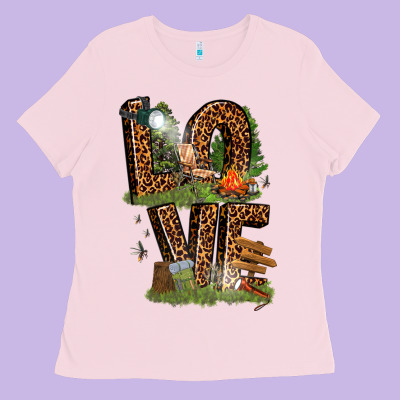 Ladies Tee love camping