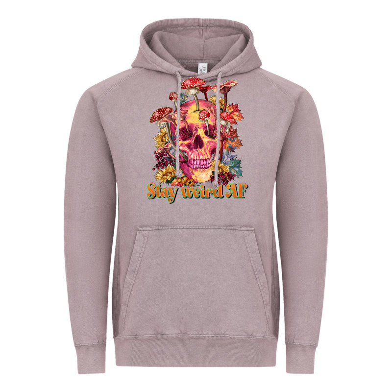 Stay Weird Af Vintage Hoodie by RanaPortraitStore | Teevron
