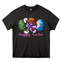 Asphalt easter western eggs happy easter Heavy Core Tee - RanaPortraitStore
